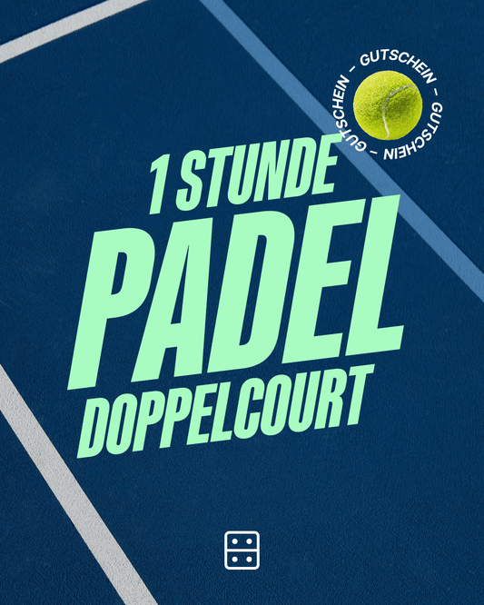 Gutschein - 1h Padel Doppelcourt (Versand als PDF)